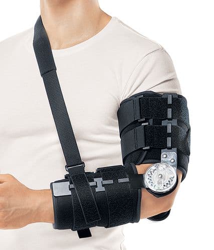 Ортез на локоть регулируемый с шарниром